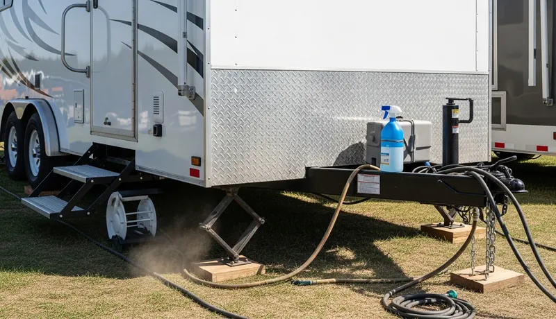 Vip Restroom Trailers services in Ames.