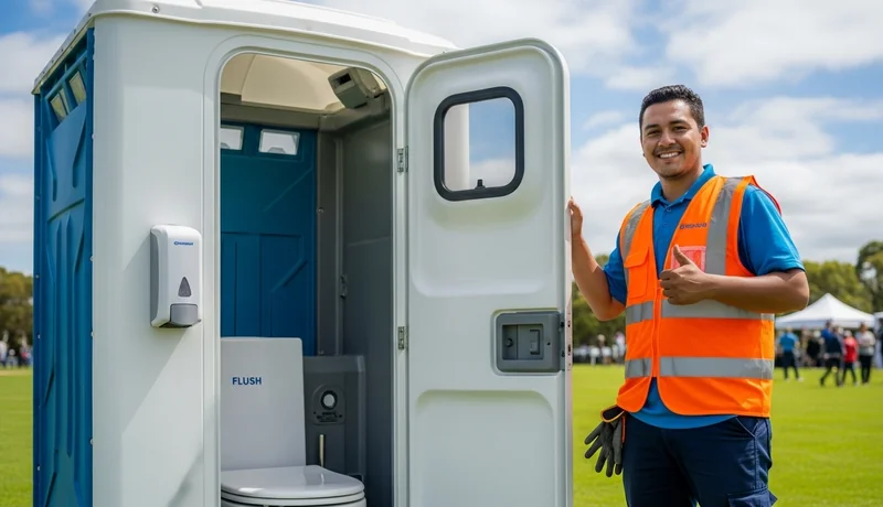Deluxe Flushable Porta Potties services in Augusta.
