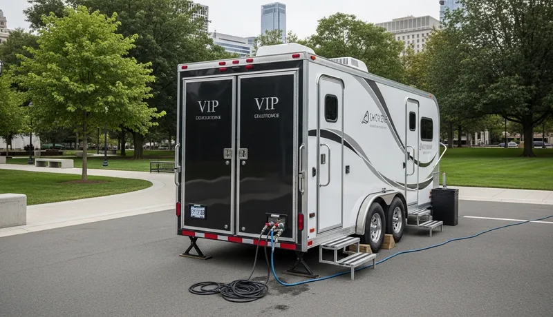 Vip Restroom Trailers services in Bossier City.