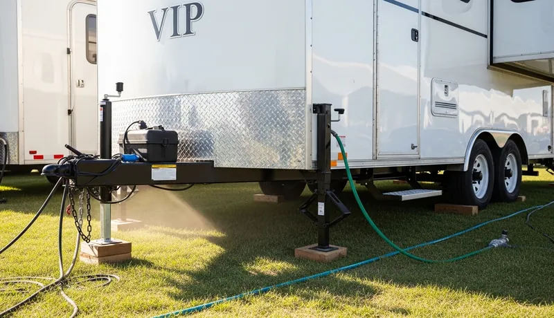 Vip Restroom Trailers services in Glasgow.