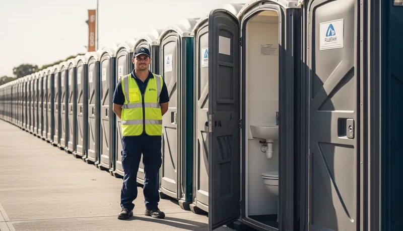 Deluxe Flushable Porta Potties services in Indianola.