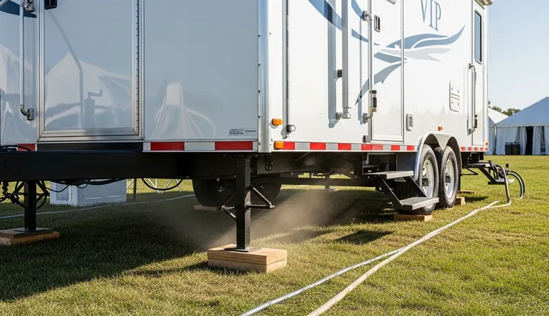Vip Restroom Trailers services in Leavenworth.