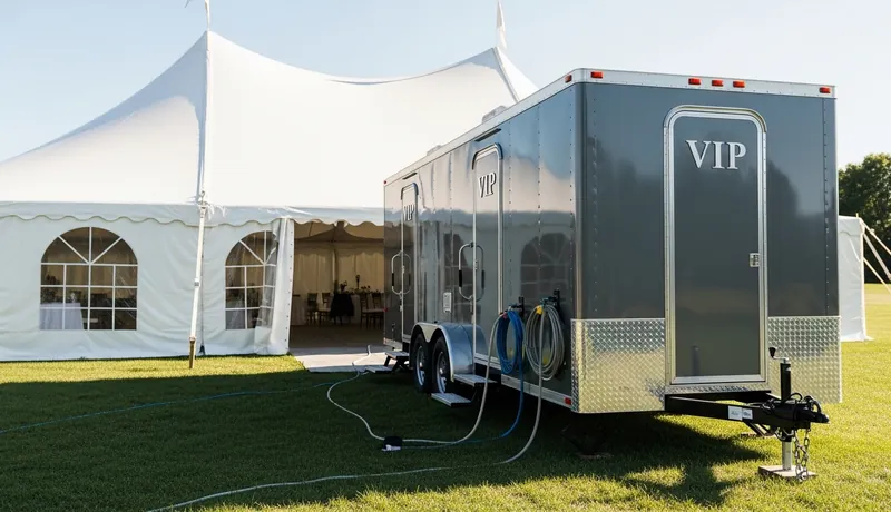 Vip Restroom Trailers services in Lenexa.