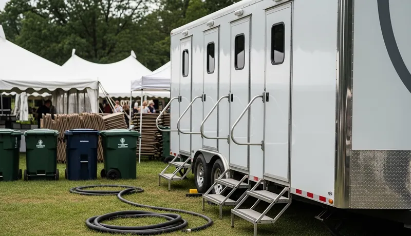 Vip Restroom Trailers services in Louisville.