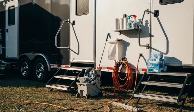 Vip Restroom Trailers services in Mandeville.