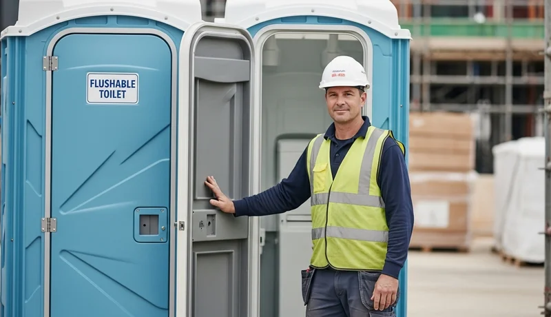 Deluxe Flushable Porta Potties services in Newton.