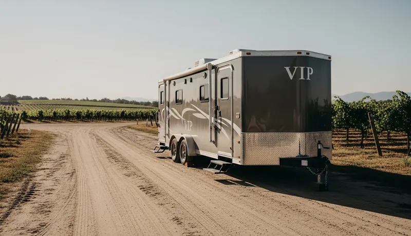 Vip Restroom Trailers services in Saco.