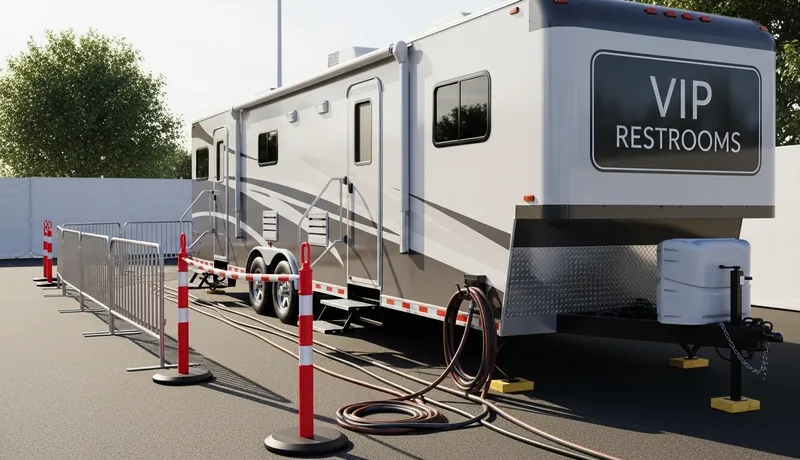 Vip Restroom Trailers services in Salina.