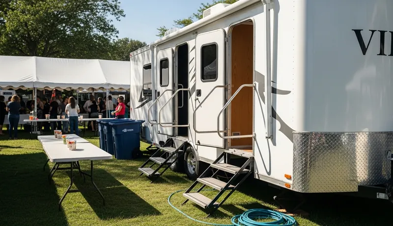 Vip Restroom Trailers services in Salisbury.