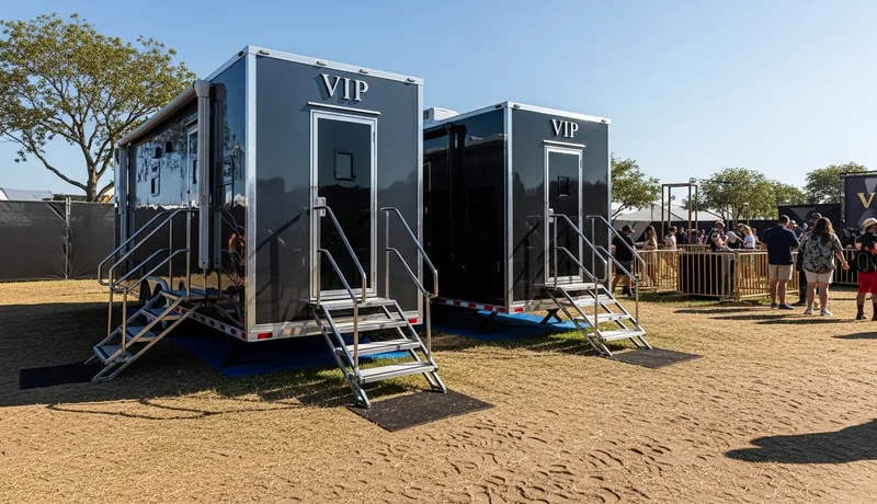 Vip Restroom Trailers services in Weymouth.